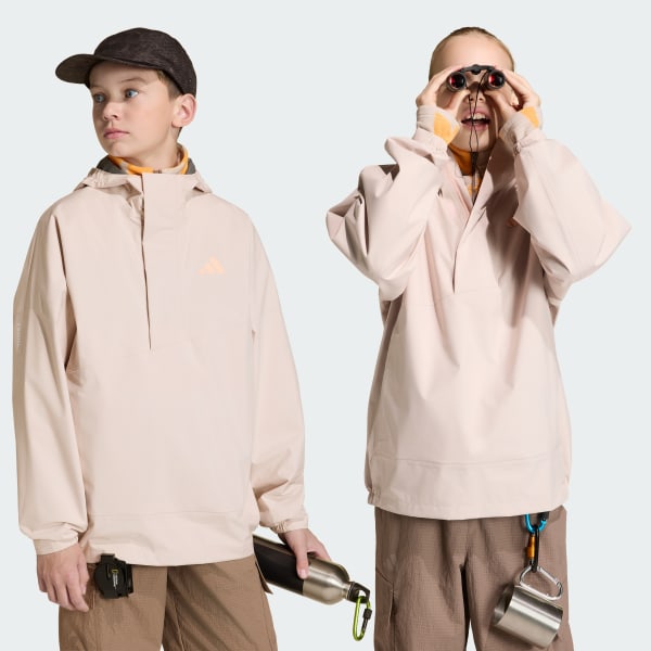 Roze Terrex Kids Xploric 2.5 Layer CLIMAPROOF Anorak