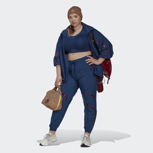 Blu Giacca adidas by Stella McCartney TruePace Woven (Curvy) QD683