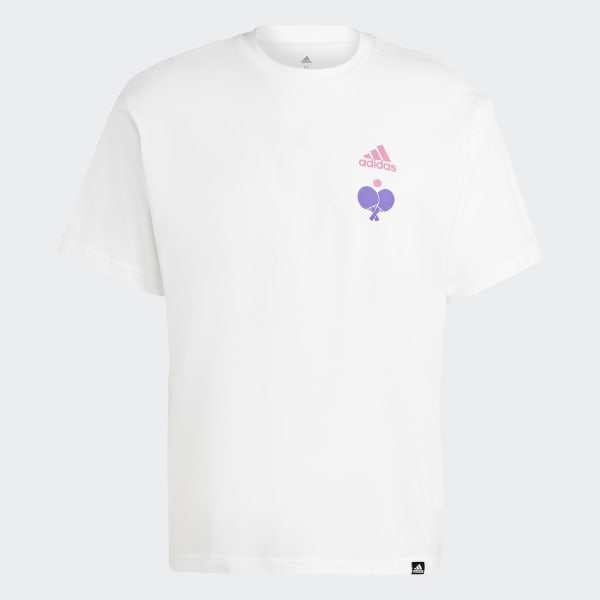 Hvid Graphic T-shirt