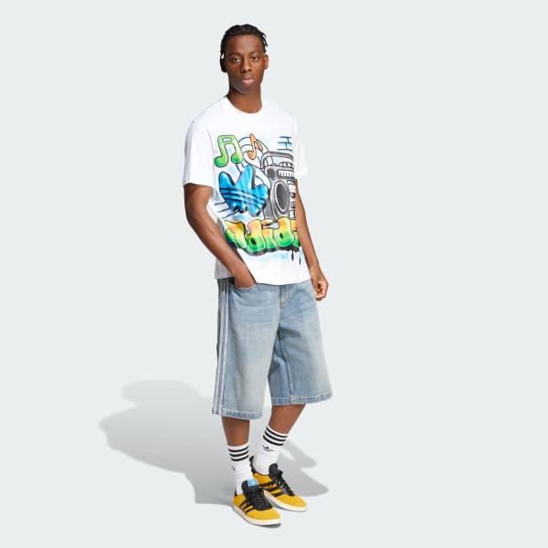 Blue Adilenium Season 3 Denim Shorts