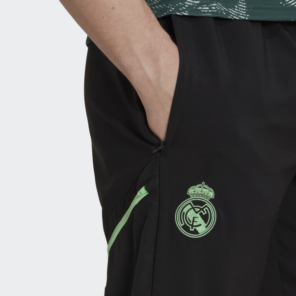 Black Real Madrid Condivo 22 Presentation Pants RD889