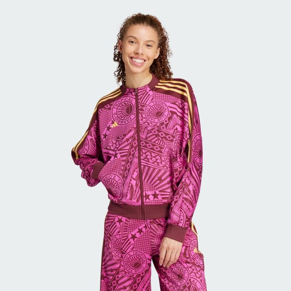 Agasalho Adidas Rosa Blusa De Frio Adidas Conjunto Agasalho Adidas