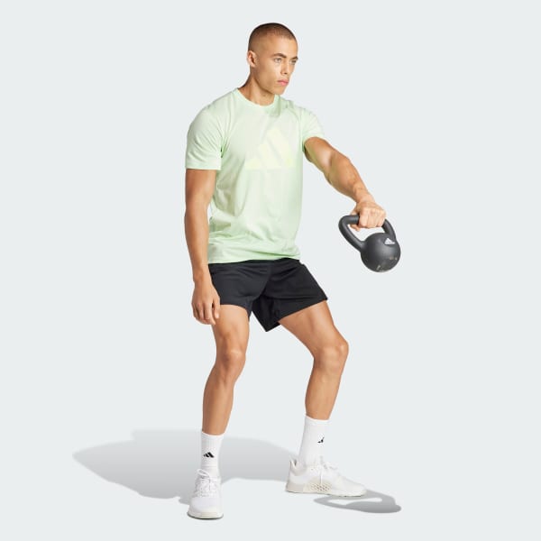 adidas Train Essentials Seasonal Big Logo Shorts - Black | Men\'s Training |  adidas US