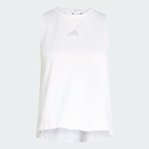 สีขาว เสื้อกล้าม Tech Intensity