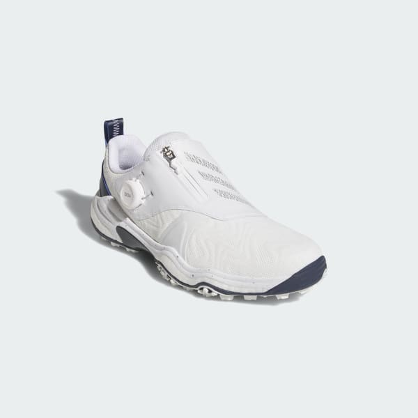 White Codechaos Boa 25 Spikeless Golf Shoes