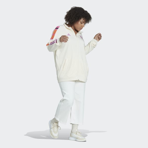 Μπεζ Thebe Magugu Tiro Track Jacket (Plus Size) Z3068