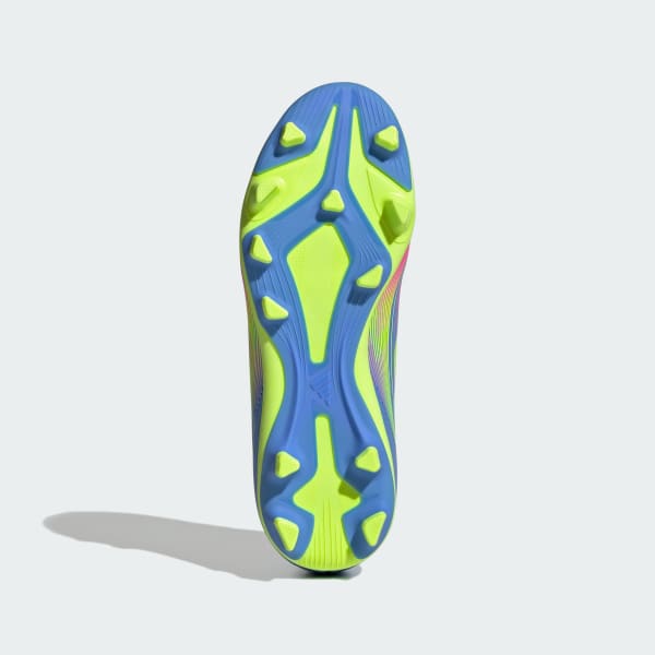 Azul Zapatos de fútbol F50 Club Firme/Multi-Terreno Niños