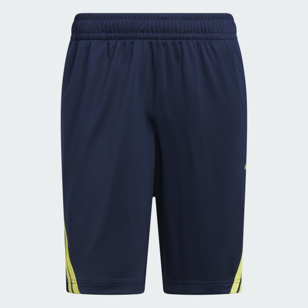 Grey Legends 3-Stripes Basketball Shorts