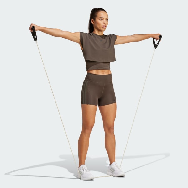 グリーン プライムリフト ボックス型 フレンチテリー スリーストライプス タンクトップ