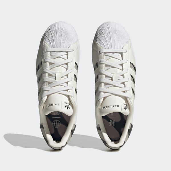 Weiss adidas x Marimekko Superstar Schuh