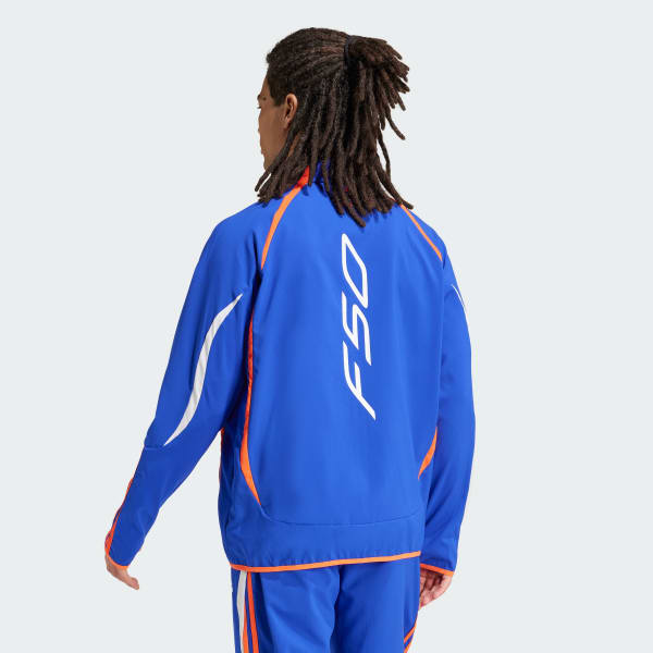 Bleu Veste tissée F50