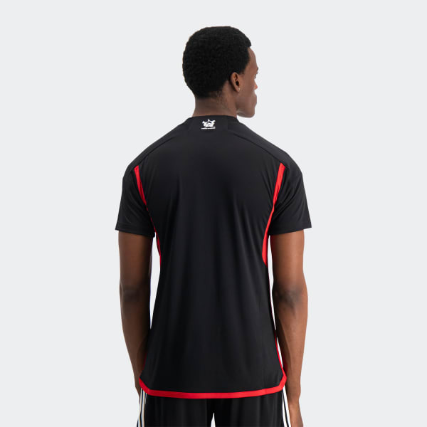 Camisa Orlando Pirates 22/23 s/n° Torcedor Adidas Masculina - Preto