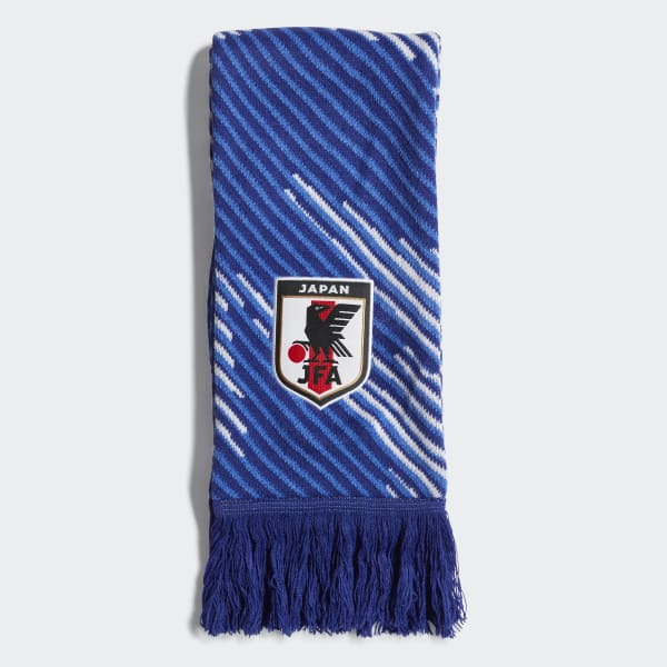 小物 FOOTBALL SCARF COGNOMEN(コグノーメン)のFOOTBALL SCARF KNIT PANTS BLUEの通販