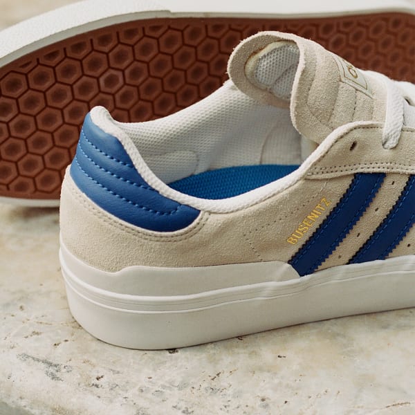 Adidas busenitz vulc skate shoes  granite/sesame/ftwr white discount