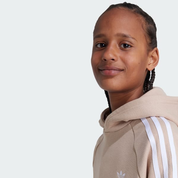 Kids adidas trefoil hoodie discount