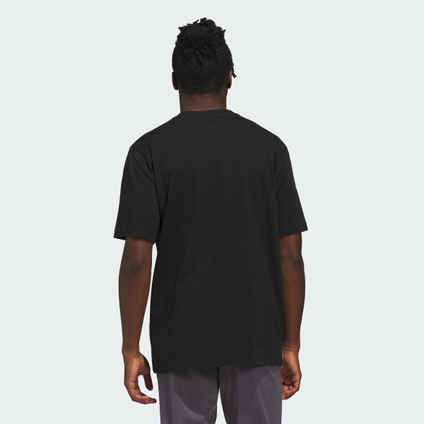 Black Summer Heat Graphic T-Shirt