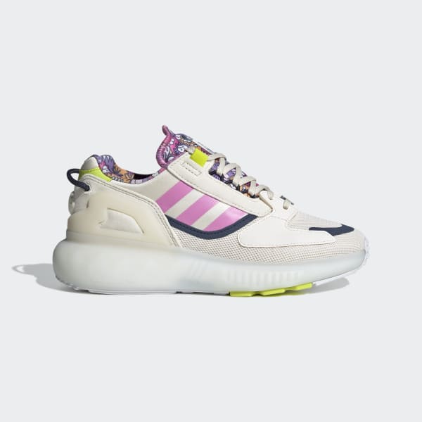 adidas x Kevin Lyons ZX 5K BOOST Shoes - White | kids lifestyle | adidas US