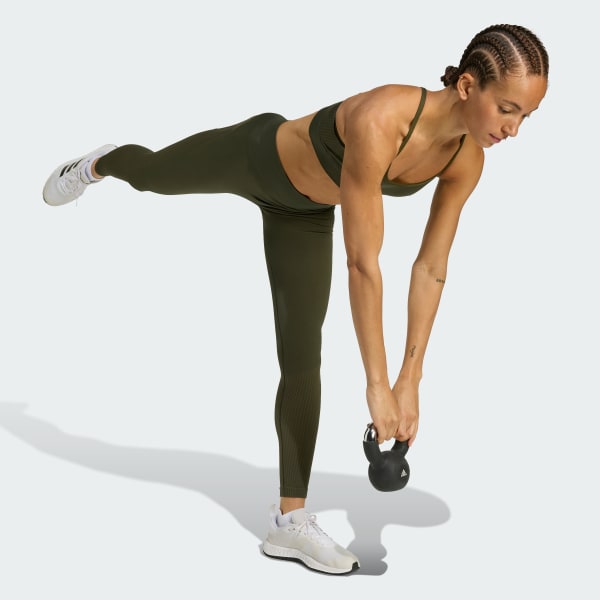 Groen Workout Essentials Light-Support Knit Beha