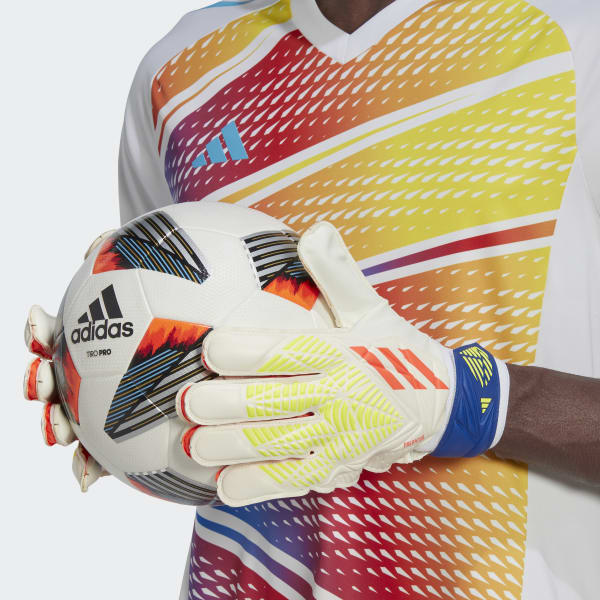 Bianco Guanti da portiere Predator Edge Training