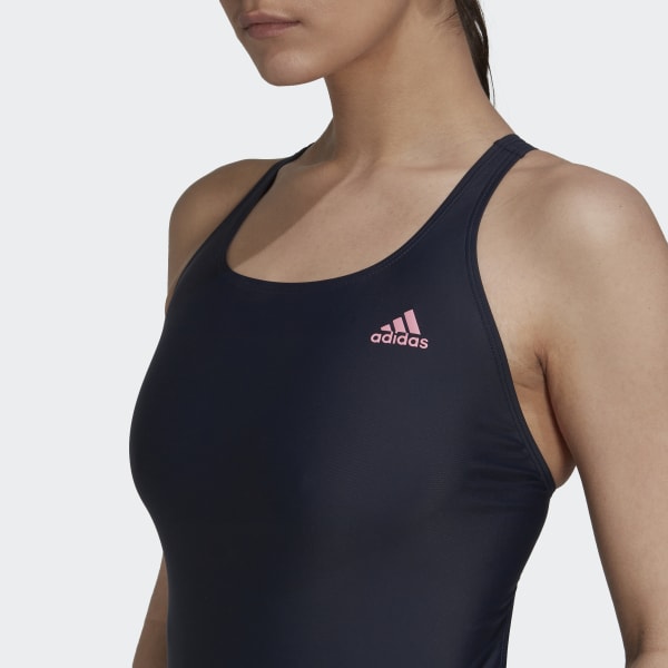 Niebieski SH3.RO Solid Swimsuit 25373