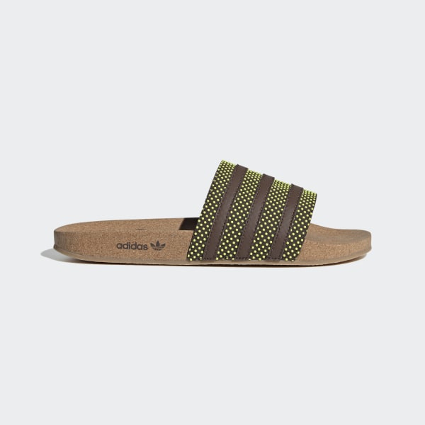 Marron Sandalias Adilette Plant and Grow