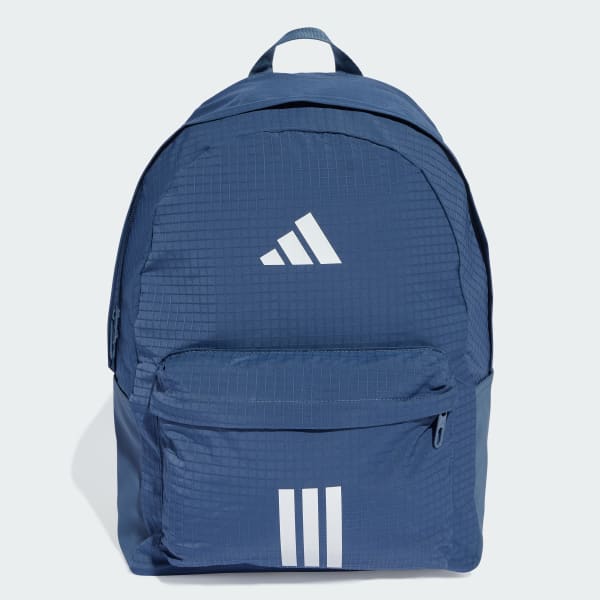 adidas Essentials 3-Stripes Backpack Back To School Blue