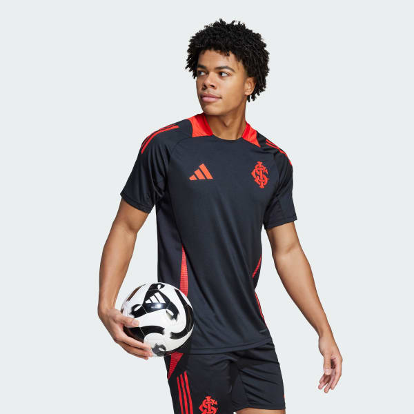 Preto Camisa Treino Internacional Tiro 24