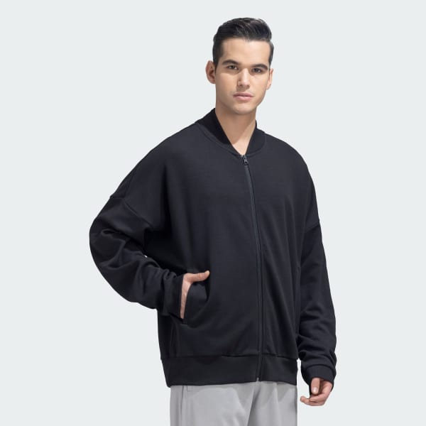 Black FUTURE ICONS BADGE OF SPORT TRACKJACKET