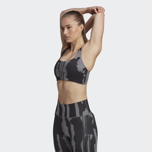 Szary Thebe Magugu Training Medium-Support Bra VS357