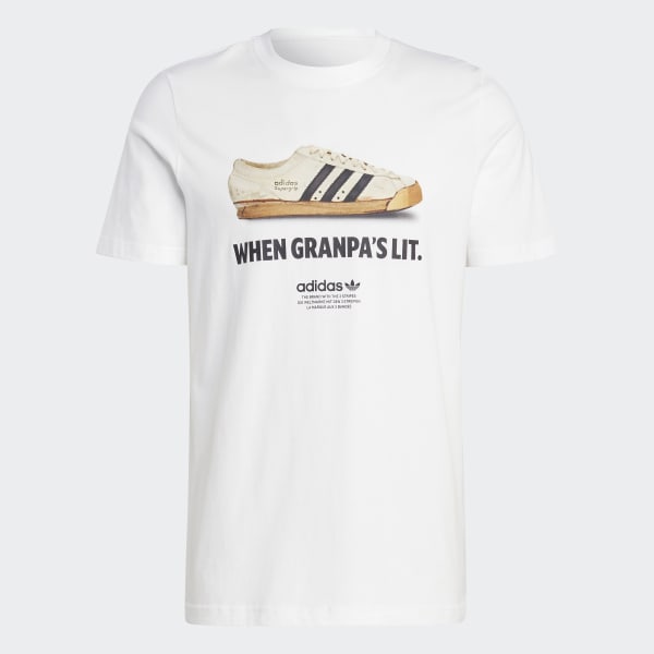 blanc T-shirt Graphics New Age
