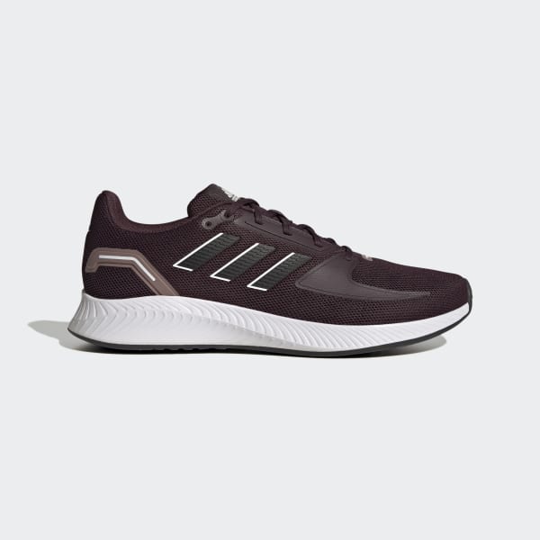 Adidas running shoes maroon cheap