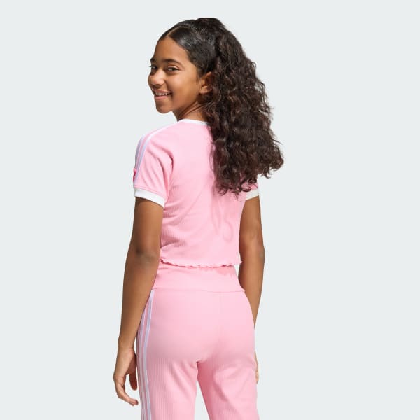 Rosa PLAYERA adidas ENTALLADA Y POR ENCIMA DE LA CINTURA DISNEY