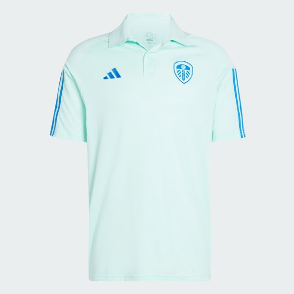Πράσινο Leeds United FC Tiro 23 Cotton Polo Shirt