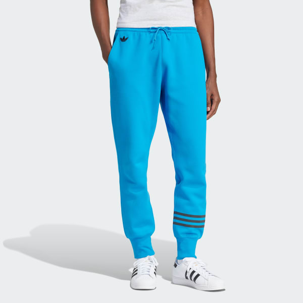 Calça moletom azul best sale