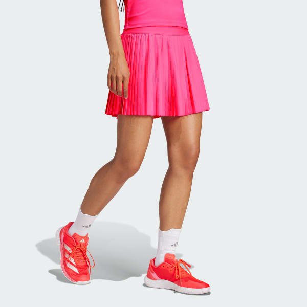 Rosa Falda Club Pleated