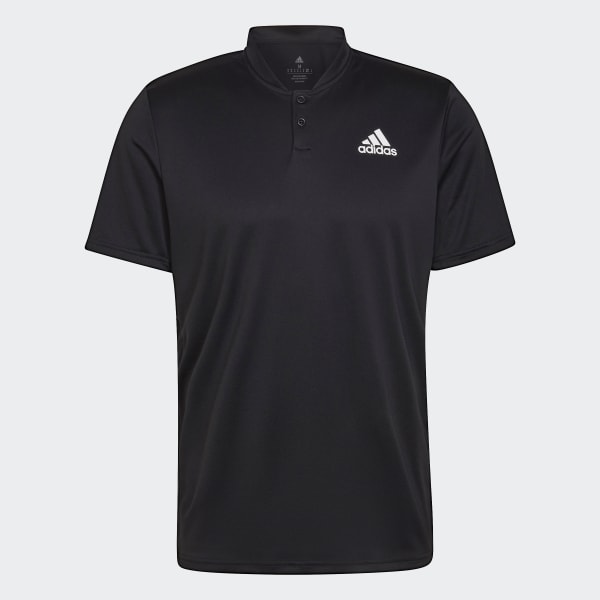 Black Club Tennis Polo Shirt
