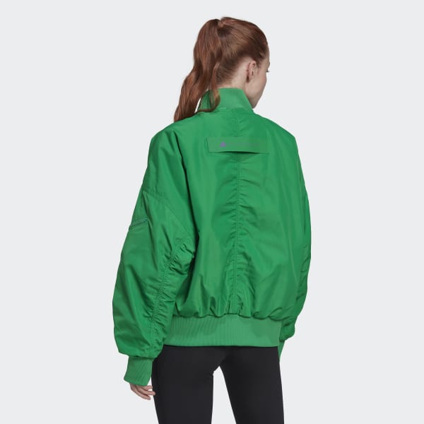 Green adidas by Stella McCartney Woven Bomber Jacket