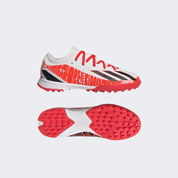 X Speedportal Messi.3 Turf Soccer Shoes - White | Kids' Soccer | adidas US