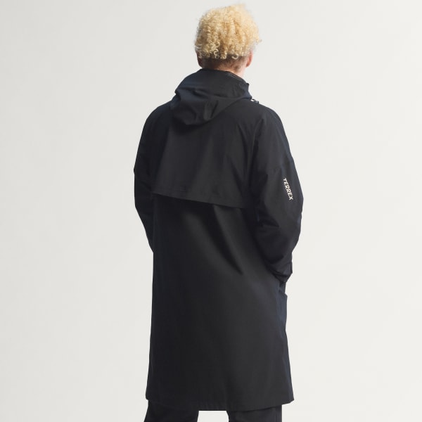 cierna Nepremokavá parka Terrex Multi 2 Layer CLIMAPROOF