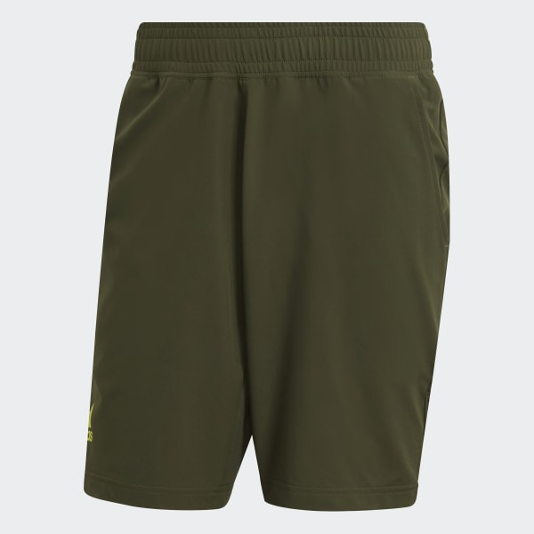 Verde Shorts de Tenis Ergo Primeblue 9 Pulgadas