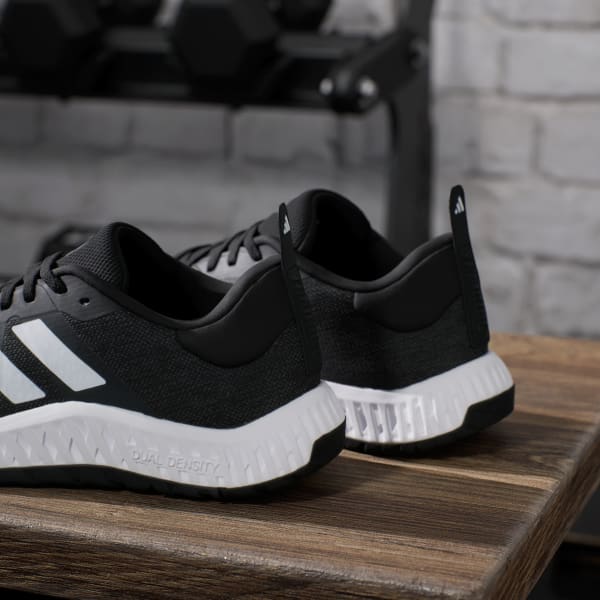 Adidas Women s Everyset Training Shoes Size 7 Black White Black