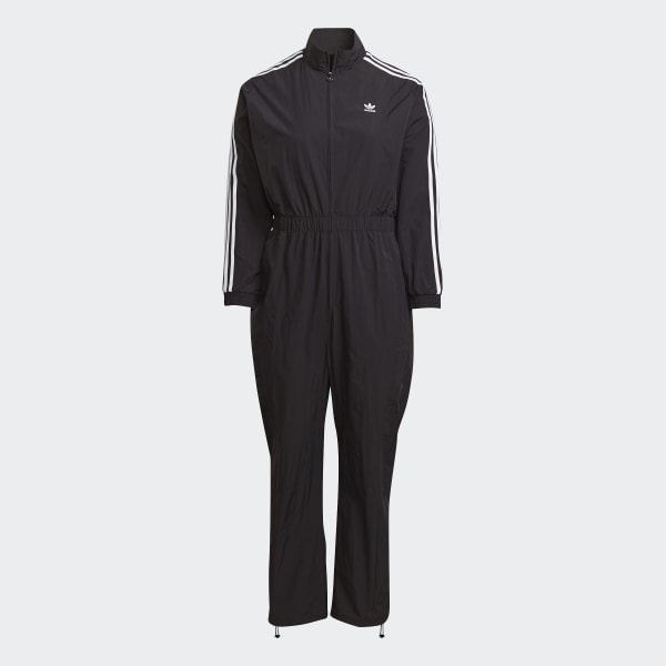 adidas Adicolor Classics Boiler Suit (Plus Size) - Black | GT4557 ...