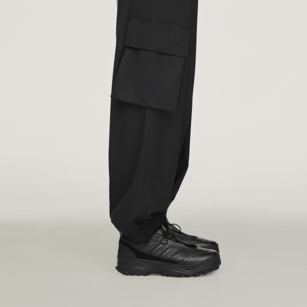 アディダス Y-3 REFINED WOOL CARGO PANTS - ブラック | アディダス