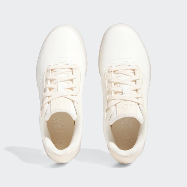 Weiss Retrocross Spikeless Golfschuh