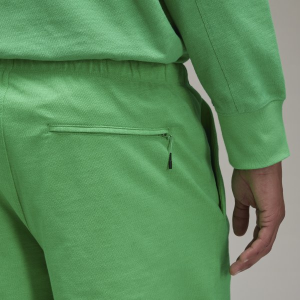 Verde Pantalón corto Y-3 Classic Heavy Piqué EKD15