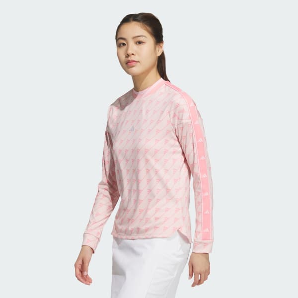 adidas - adidas レディース　ゴルフウェア　長袖　新品未使用 adidas アディダス ゴルフウェア LOO12 ビックアディダスロゴ