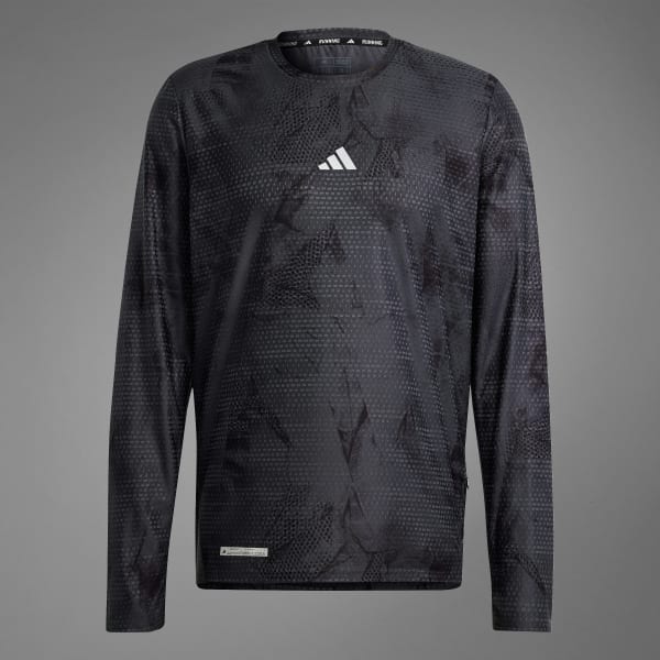 Ultimateadidas Allover Print Long Sleeve Tee