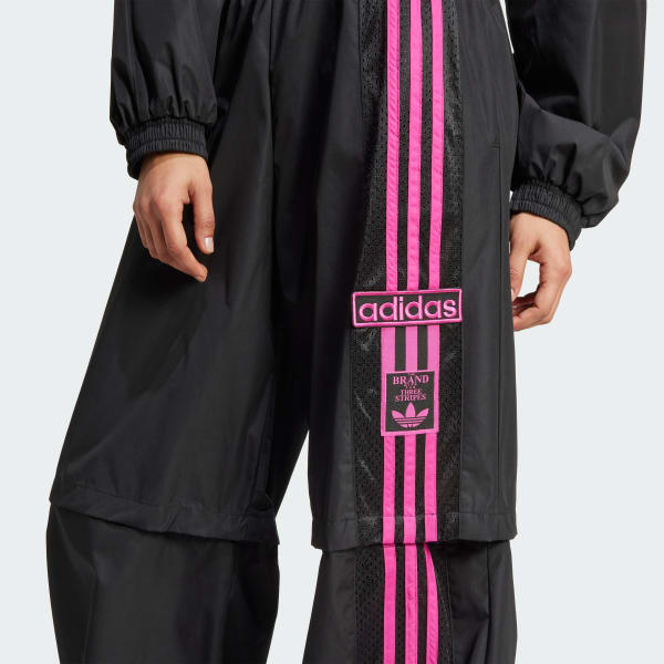 adidas Adibreak Woven Two-In-One Track Pants - Black