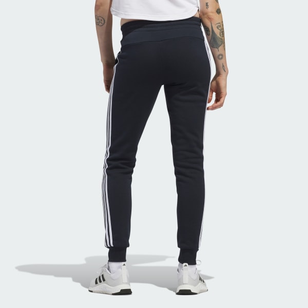 adidas Essentials Fleece 3-Stripes Pants - Blue | H07846 | adidas US