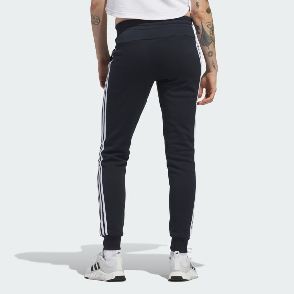 modrá Kalhoty Essentials Fleece 3-Stripes